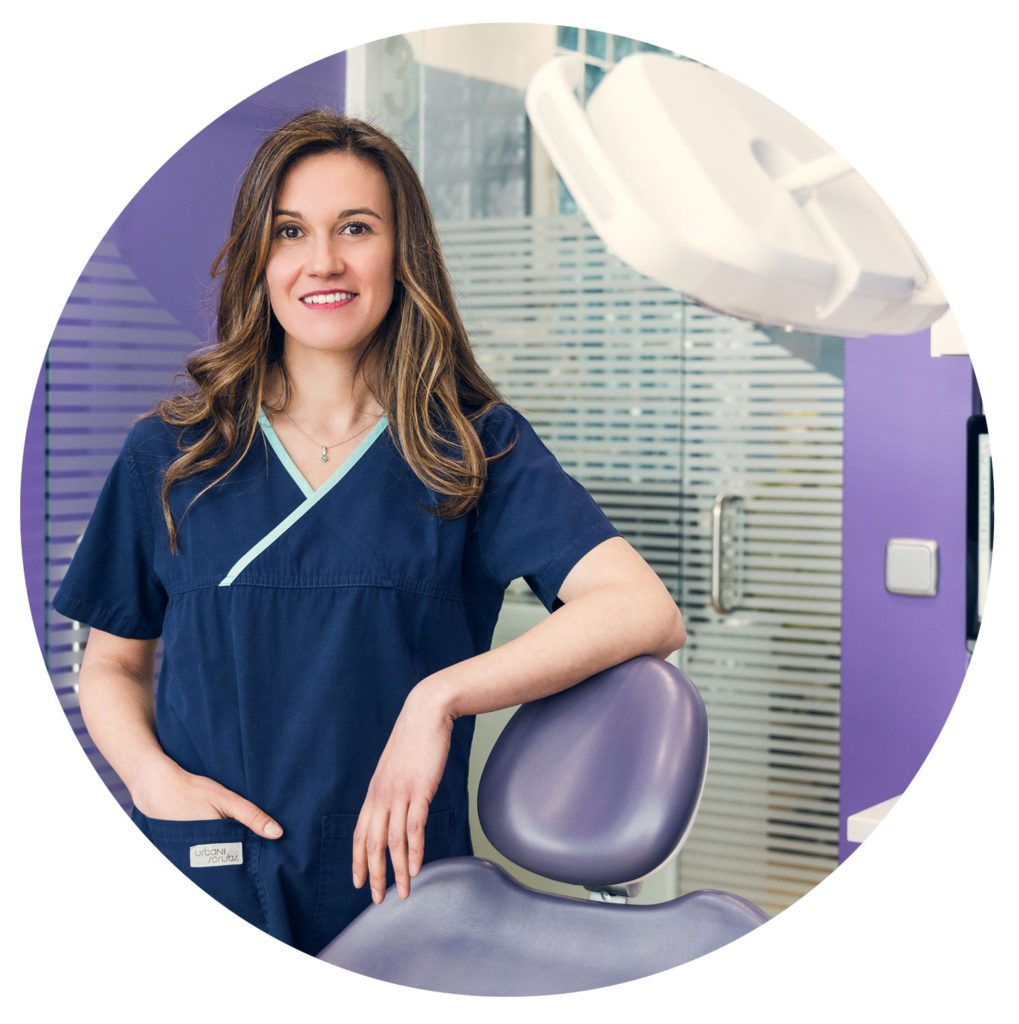 Marta Pascual es dentista en la Clínica Dental de las Rozas 